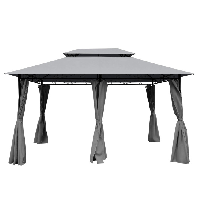 Lauko pavėsinė Zeltpro Prime 300x400 Pilka