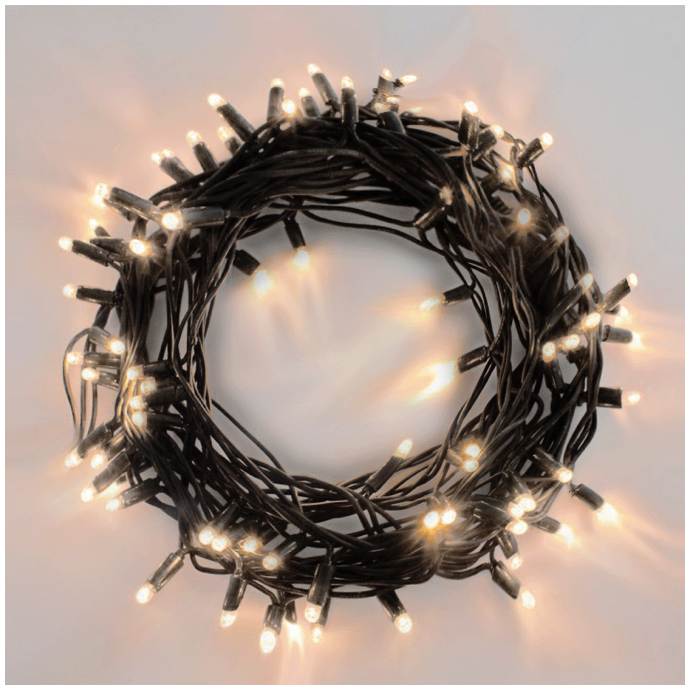 Lauko ir vidaus girlianda (LED lemputės) 20 m PROLED juoda Lauko ir vidaus girlianda (LED lemputės) 20 m PROLED juoda