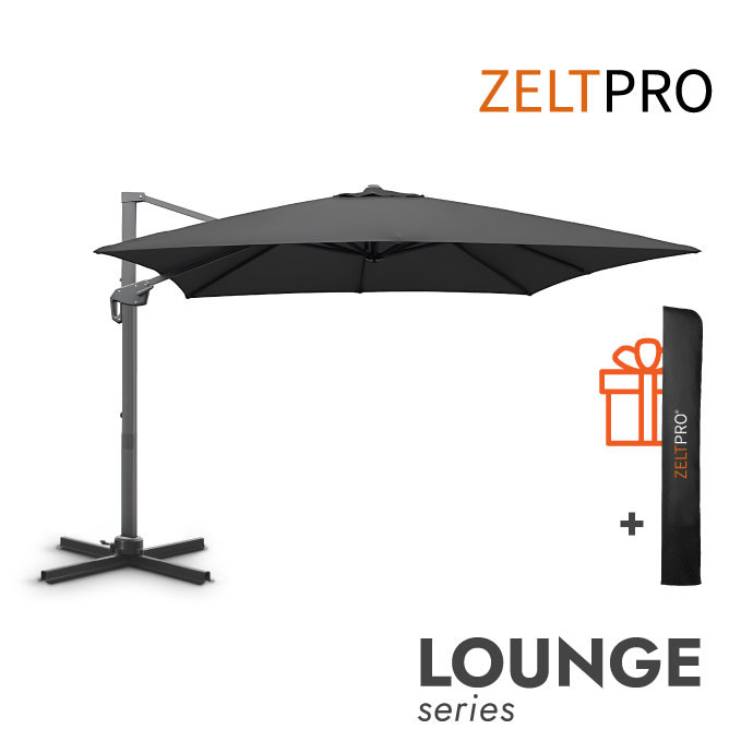 Lauko skėtis (užvalkalas dovanų) Lounge Antracito 1