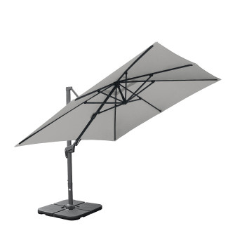 Lauko skėtis su padu (užvalkalas dovanų) Maestro Light Grey 12