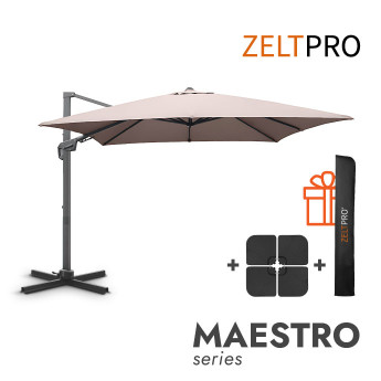 Lauko skėtis su padu (užvalkalas dovanų) Maestro Taupe 1