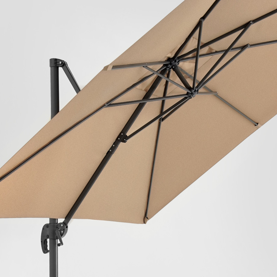 Lauko skėtis su Solid padu Comfort Taupe 5