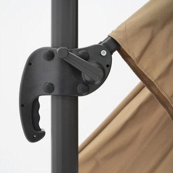 Lauko skėtis su Solid padu Comfort Taupe 7 Lauko skėtis su Solid padu Comfort Taupe 7