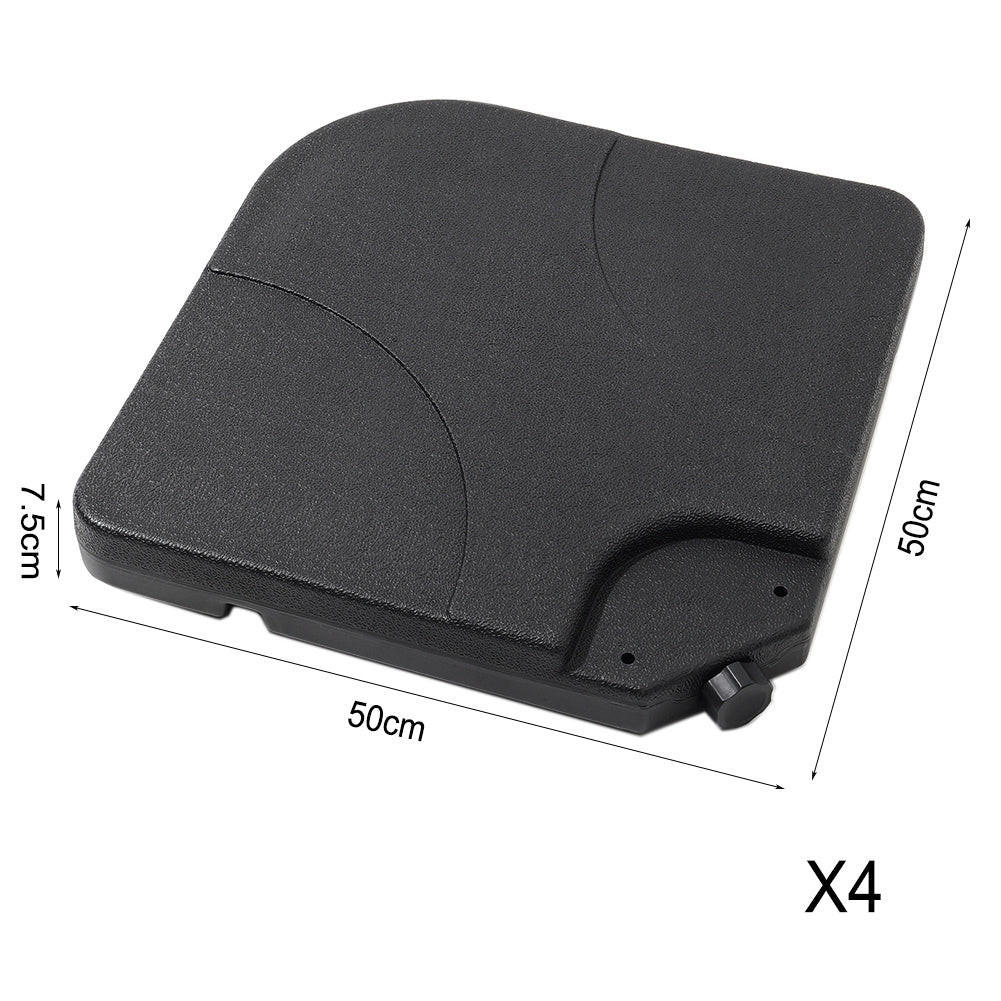 Lauko skėtis su padu ir užvalkalu Comfort Light Grey 13