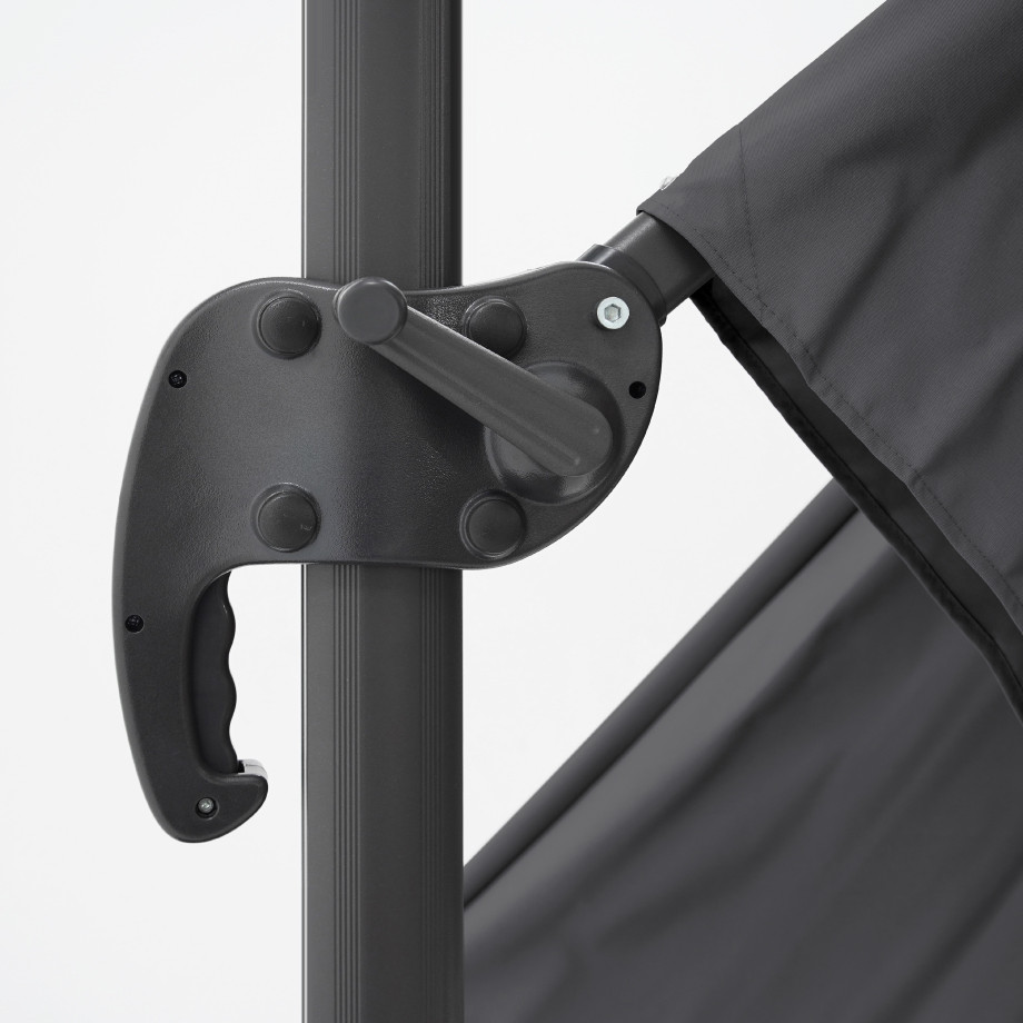 Lauko skėtis su Solid padu ir užvalkalu Comfort Antracito 7