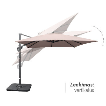 Lauko skėtis (užvalkalas dovanų) Lounge Taupe 2