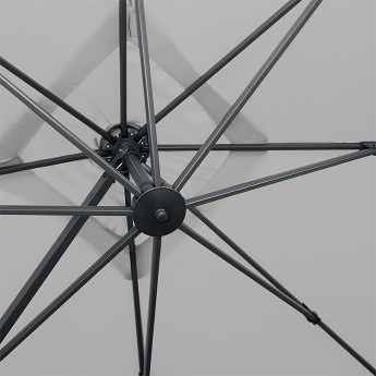 Lauko skėtis su Solid padu (užvalkalas dovanų) Lounge Light Grey 7 Lauko skėtis su Solid padu (užvalkalas dovanų) Lounge Light Grey 7