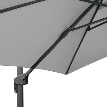 Lauko skėtis su Solid padu (užvalkalas dovanų) Lounge Light Grey 9 Lauko skėtis su Solid padu (užvalkalas dovanų) Lounge Light Grey 9