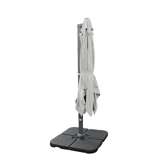 Lauko skėtis su Solid padu (užvalkalas dovanų) Lounge Light Grey 14 Lauko skėtis su Solid padu (užvalkalas dovanų) Lounge Light Grey 14