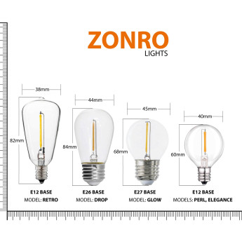 Lauko girlianda (LED lemputės) 10 m Drop