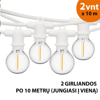 Lauko girlianda (LED...