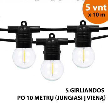 Lauko girlianda (LED...