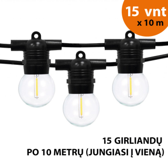 Lauko girlianda (LED...