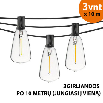 Lauko girlianda (LED...