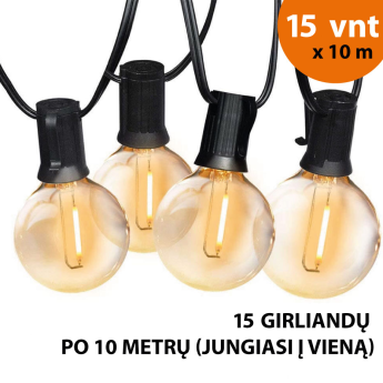 Lauko girlianda (LED...