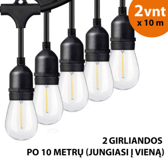 Lauko girlianda (LED...