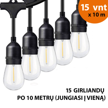 Lauko girlianda (LED...